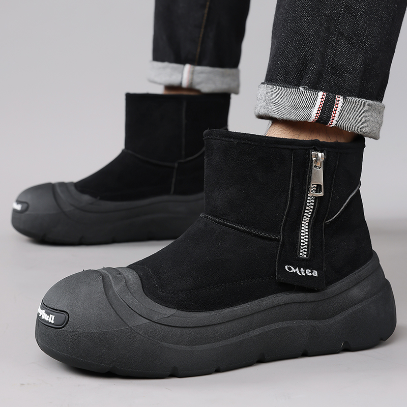 Men Winter Oxford Boots PU Lea - Men Formal Wear With Boots 评论和价格