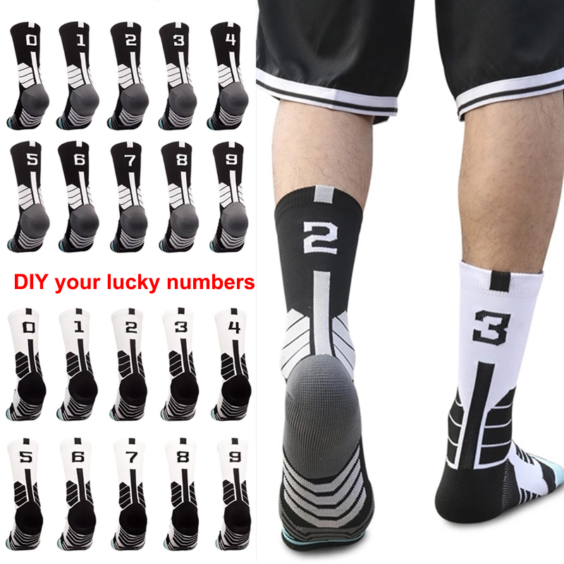 Customized Socks Basketball Ca - Sock Garter Men 评论和价格
