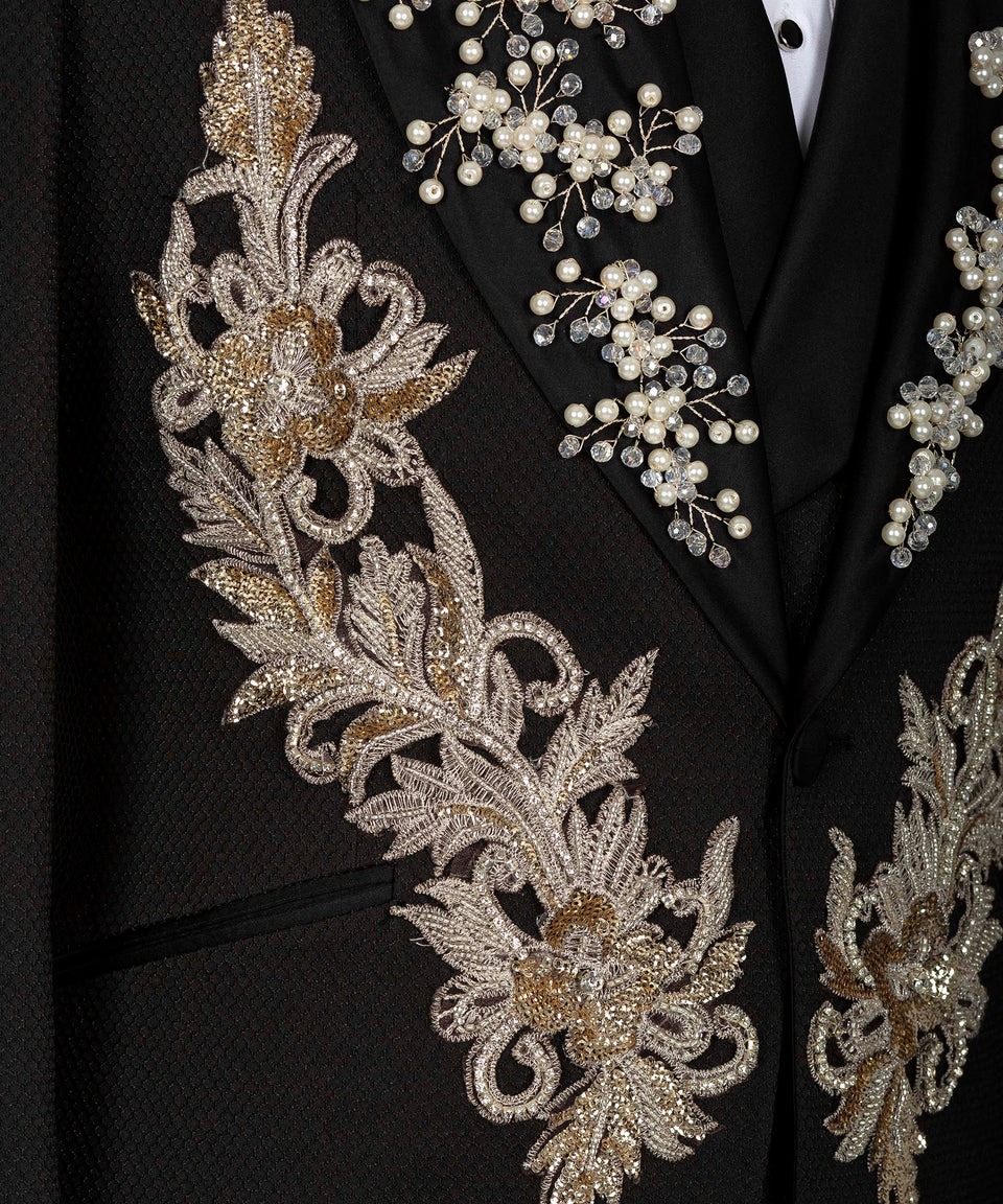 Luxurious Bespoke Wedding Suit - Men Formal Wear Modern 评论和价格