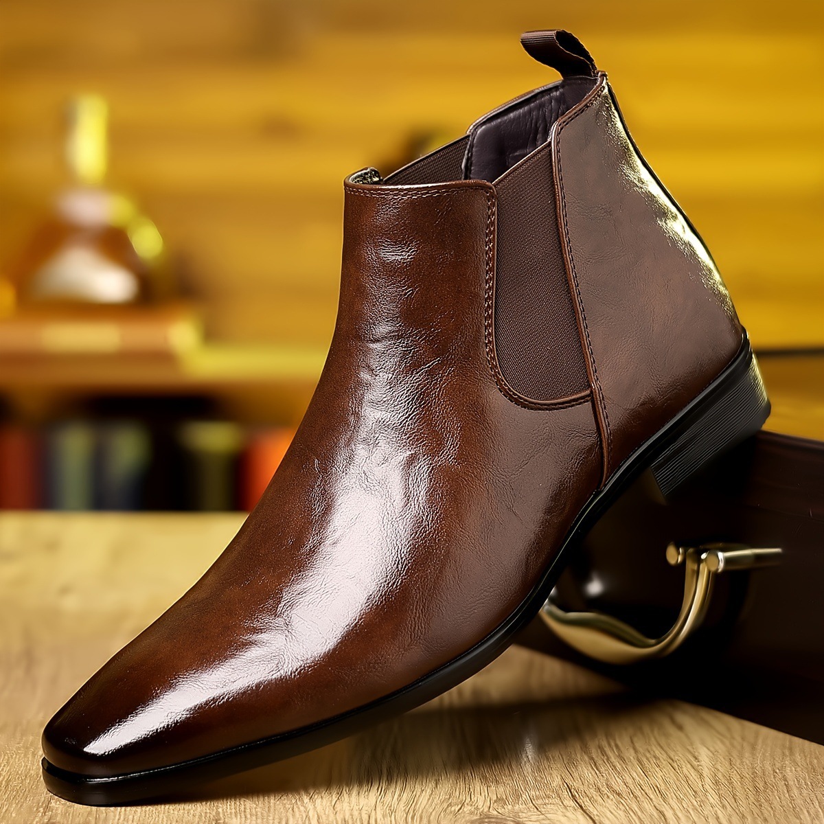 Chelsea Boots Leather Boots Au - Men Formal Wear With Boots 评论和价格
