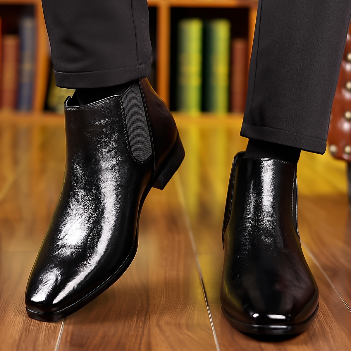 Chelsea Boots Leather Boots Au - Men Formal Wear With Boots 评论和价格