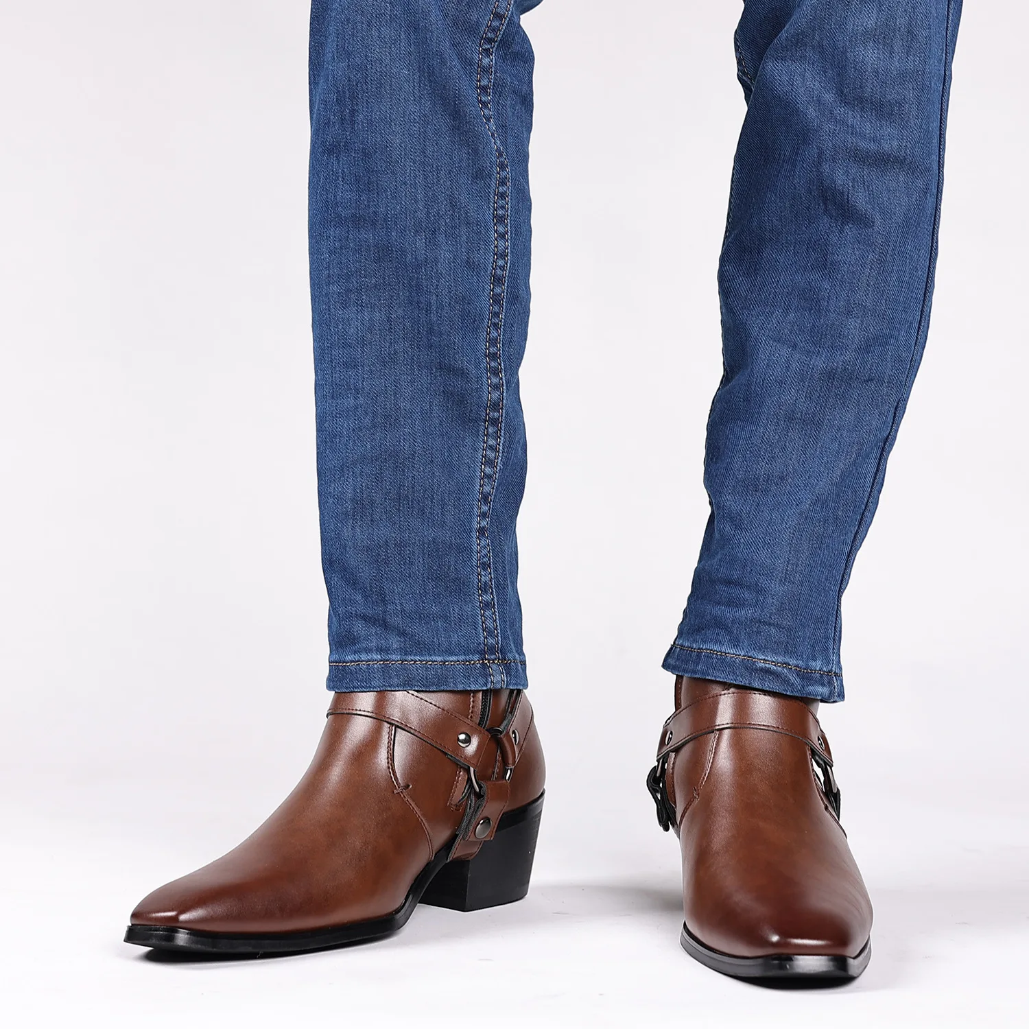 Classic Western Cowboy Knight  - Men Formal Wear With Boots 评论和价格