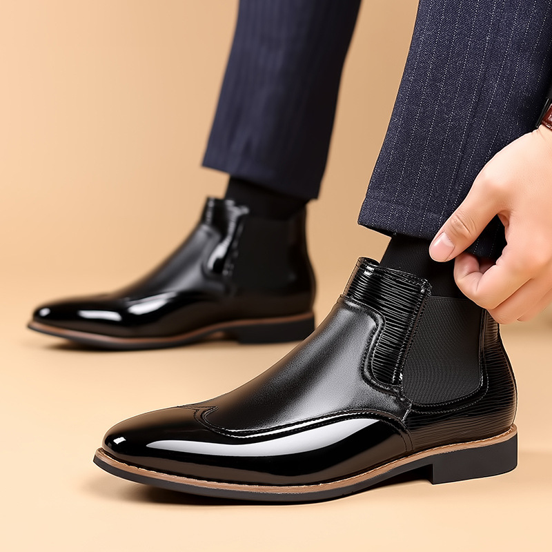 Chelsea Boots for Men Luxury R - Men Formal Wear With Boots 评论和价格
