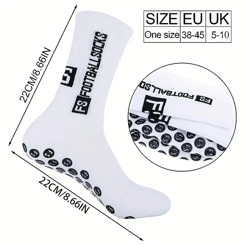 1Pairs Non-slip Football Socks - Sock Garter Men 评论和价格