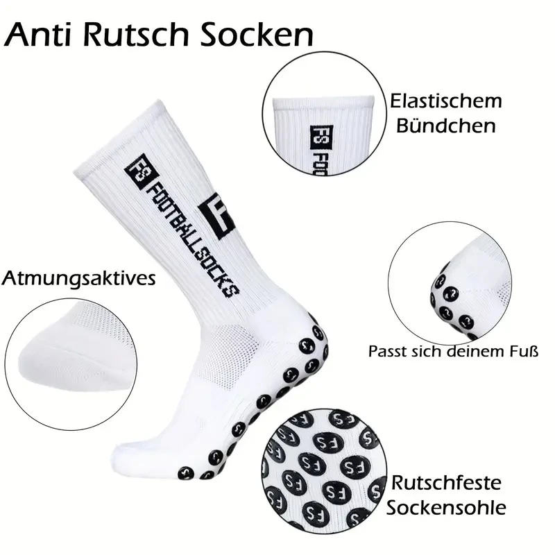 1Pairs Non-slip Football Socks - Sock Garter Men 评论和价格